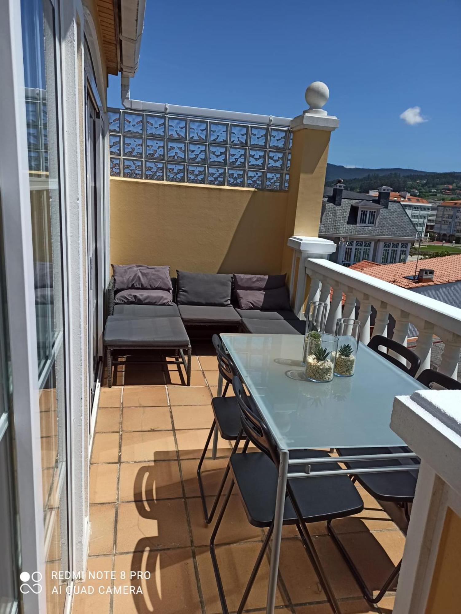 Casa Da Costa - Piso Con Galeria Y Terraza Con Vistas Al Mar Villa Cedeira Exterior photo